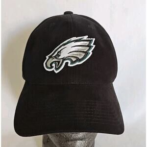 Vintage Philadelphia Eagles Snapback Hat NFL Sports Specialties Black Adjustable